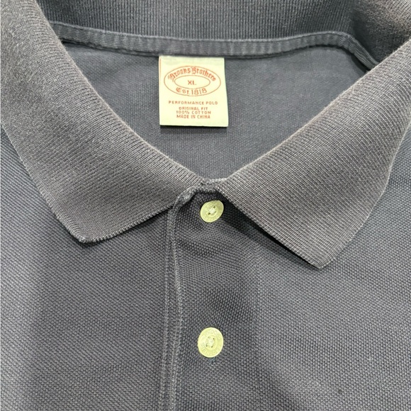 Brooks Brothers Blue Polo Shirt - size XL - Picture 3 of 6